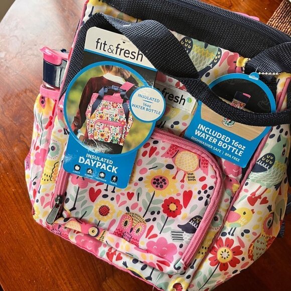 Fit & Fresh Insulated Daypack/Backpack- New with Tags - Picture 2 of 9